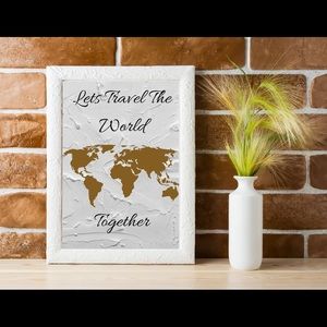 Travel Theme Digital Printable Wall Art